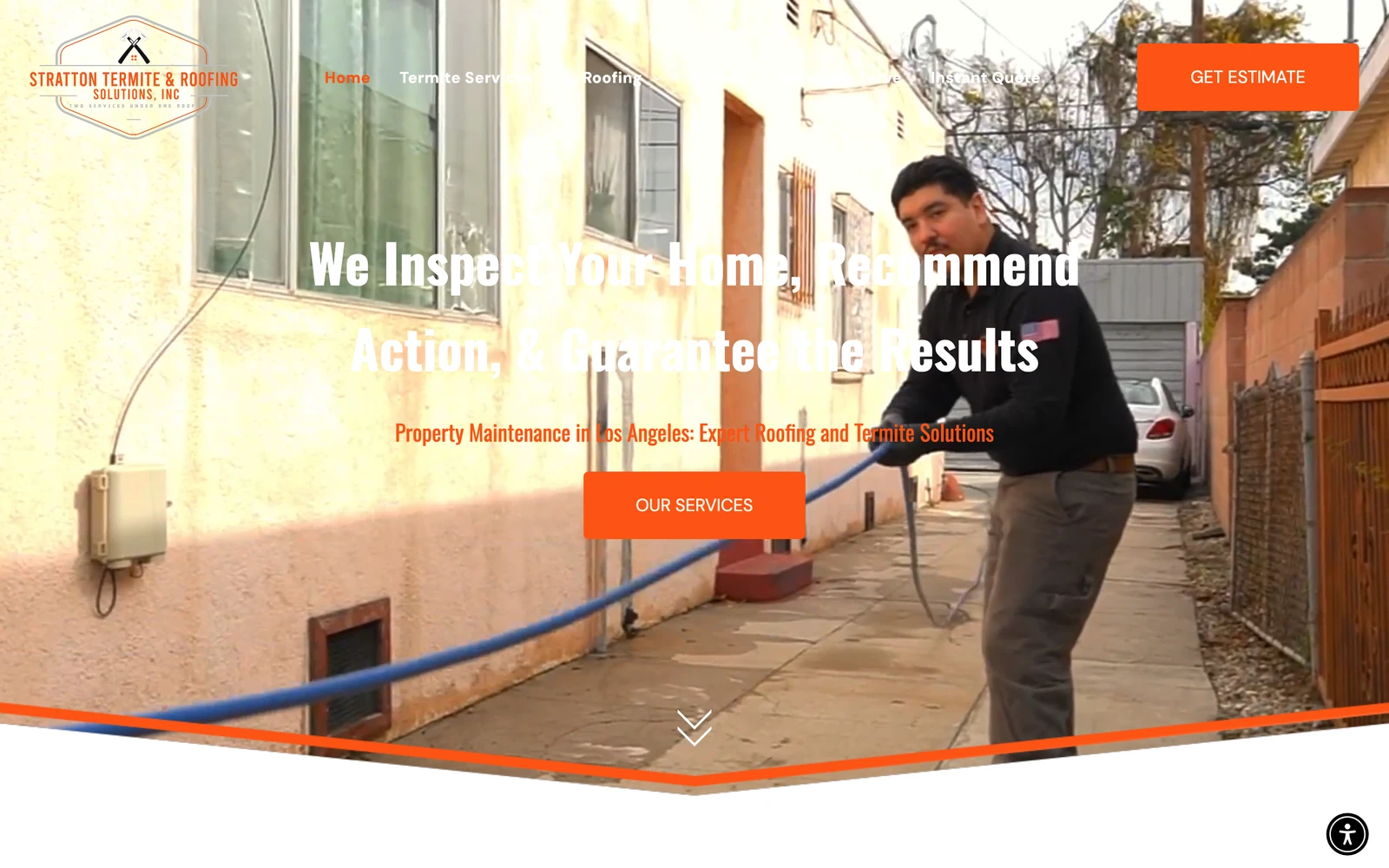 Stratton Termite and Roofing Solutions, Home Services case study