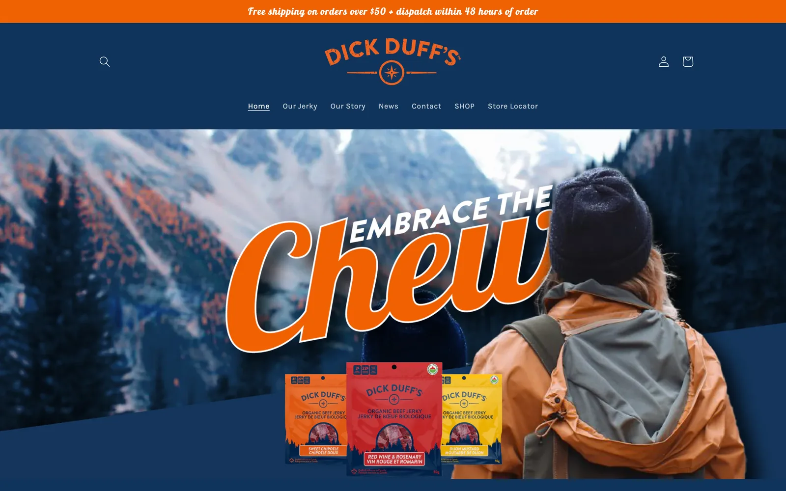 Dick Duffs, Window-front packaging that lets the product sell itself. (desktop)