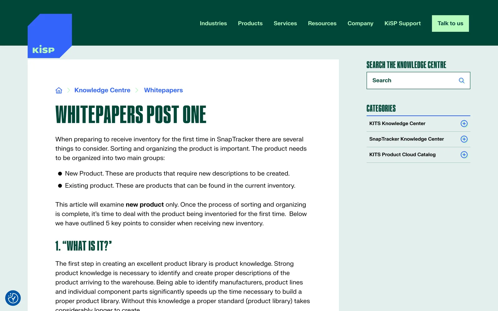 KiSP Inc. — view 2