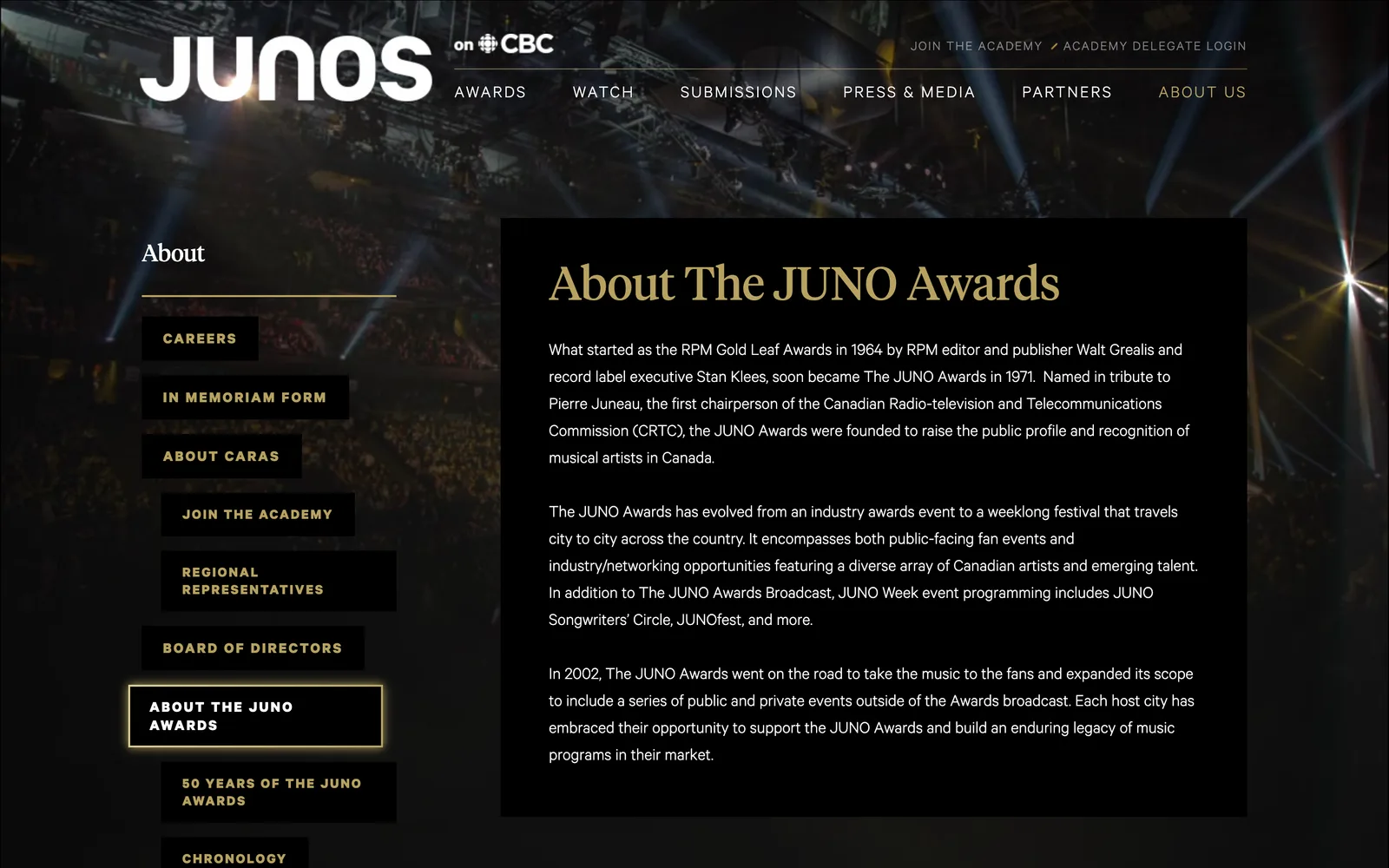 The JUNO Awards