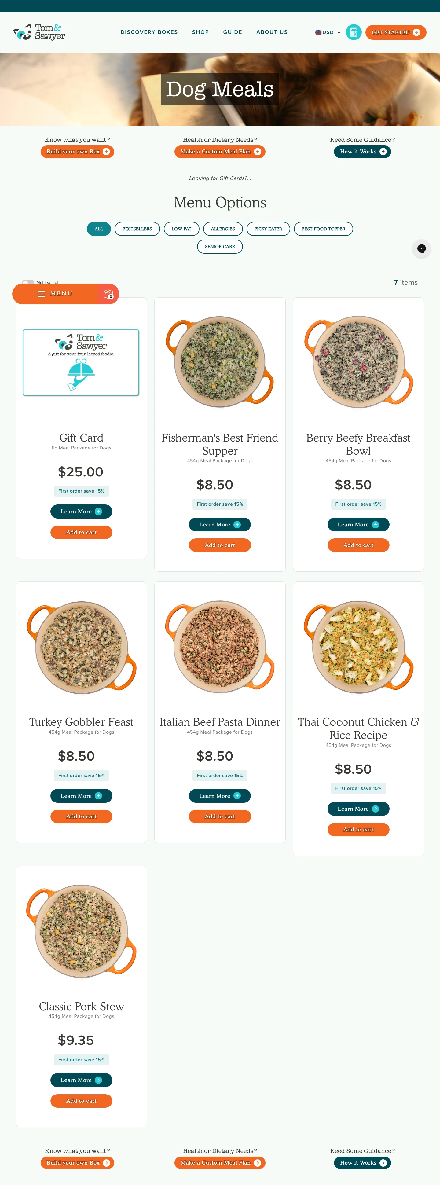 A home page that makes the new brand feel easy to trust, with a path from first visit to first order.